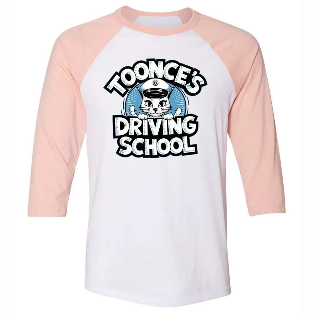 Unisex 3/4 Baseball Tee - JGHUGYCB - White/Heather Peach - 5