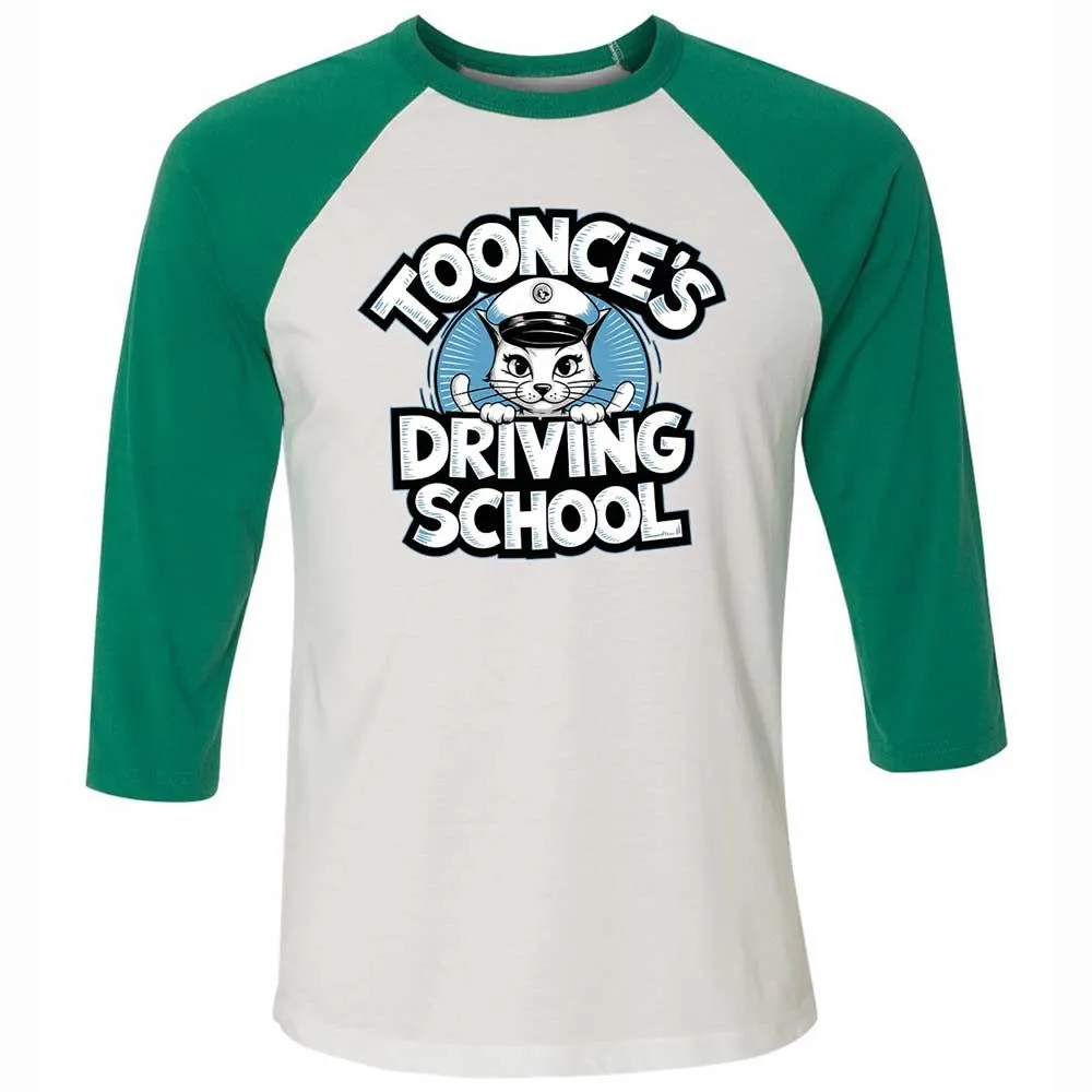 Unisex 3/4 Baseball Tee - JGHUGYCB - White/Kelly - 6