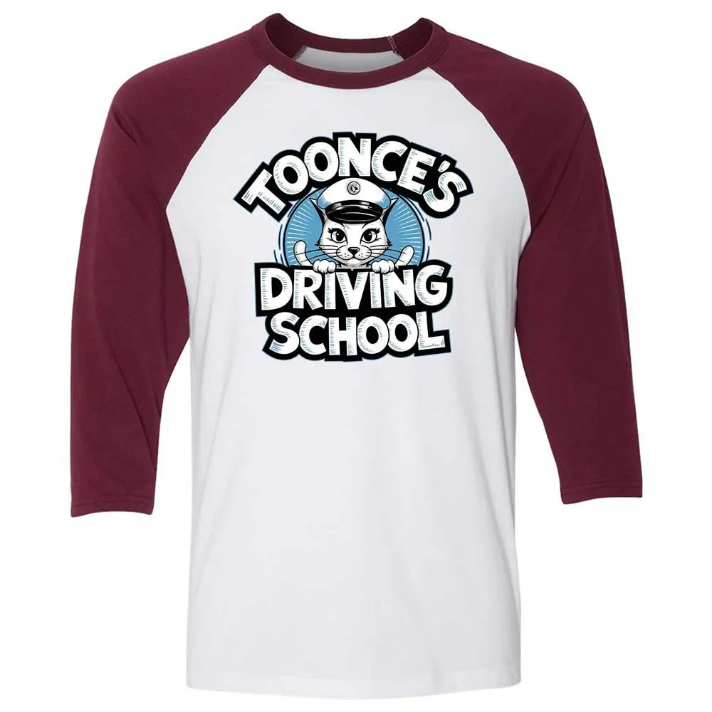Unisex 3/4 Baseball Tee - JGHUGYCB - White/Maroon - 7