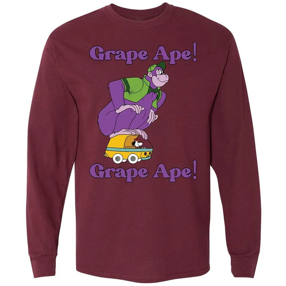 Long Sleeve T-Shirt - LCPZRXMR - Maroon - 16