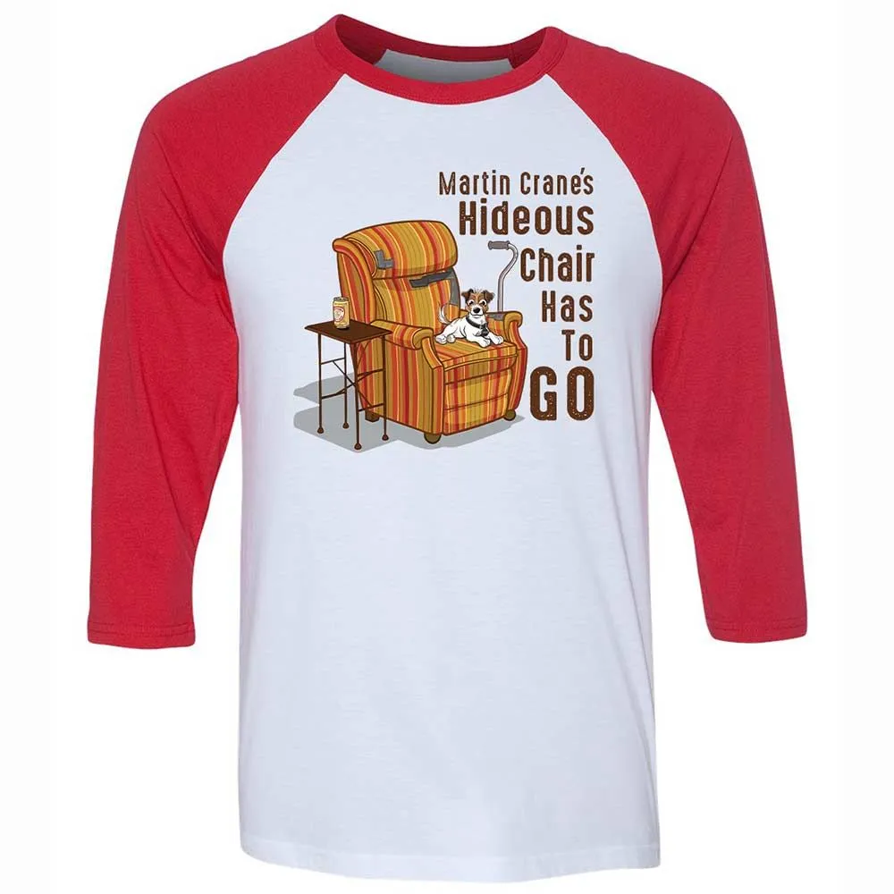 Martin Crane's Hideous Chair - White/Red - 9