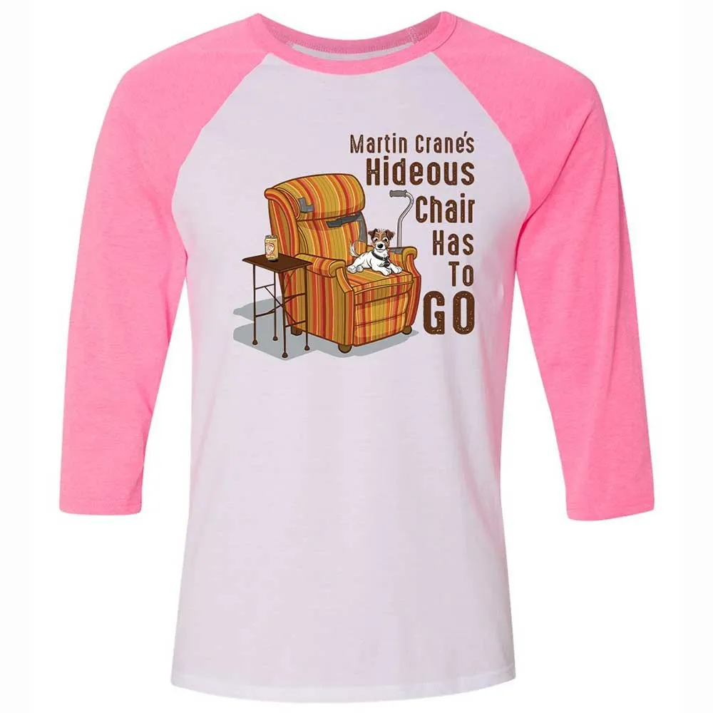 Martin Crane's Hideous Chair - White/Neon Pink - 12