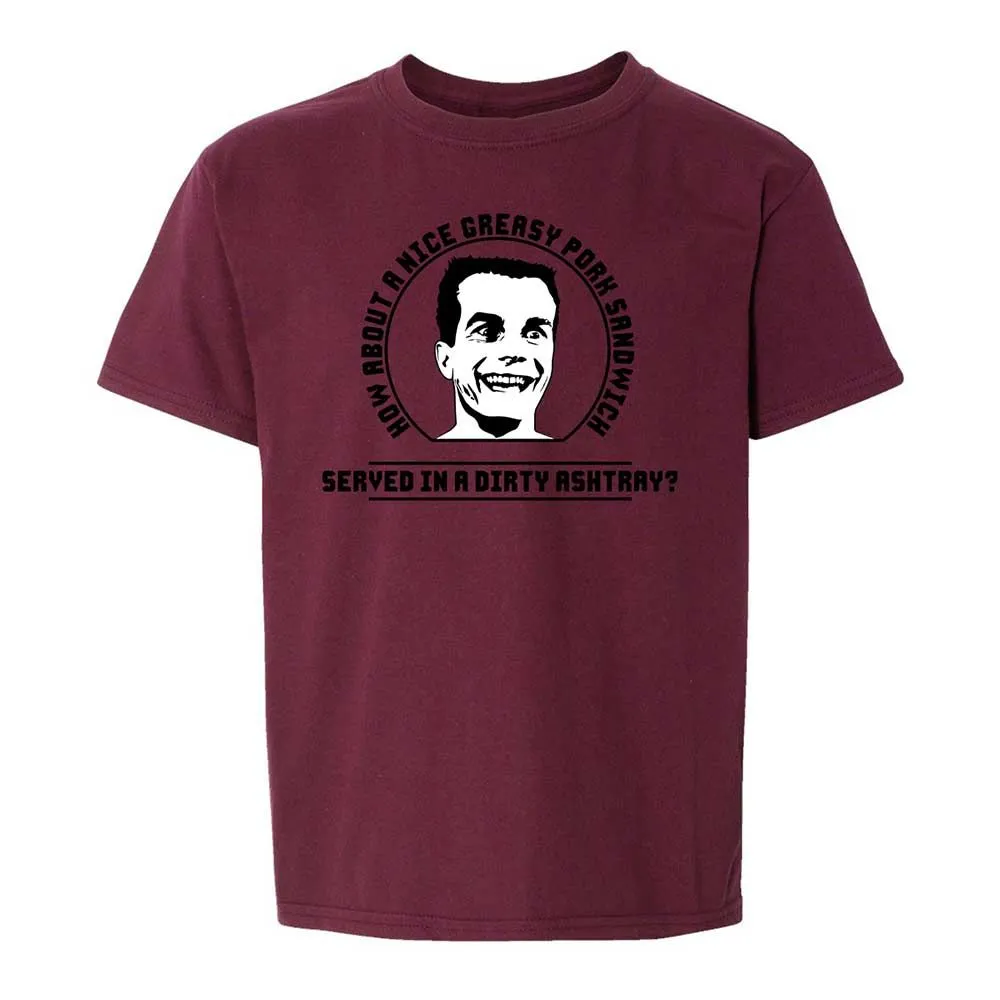 Kids T-Shirt - M3QSNRWD - Maroon - 19