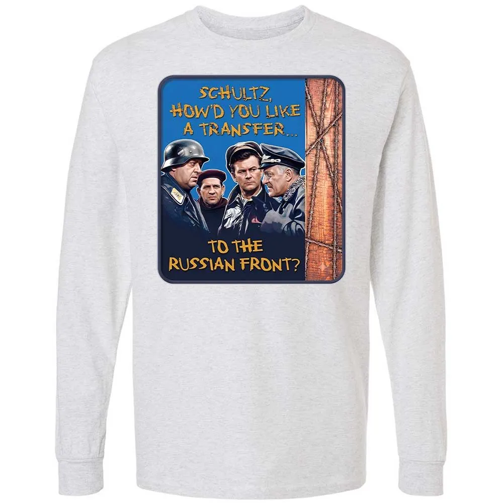 Long Sleeve T-Shirt - ZGD2YC6M - Ash - 2