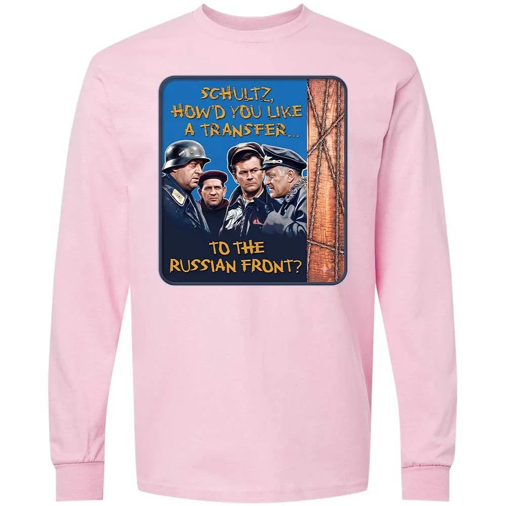Long Sleeve T-Shirt - ZGD2YC6M - Light Pink - 6