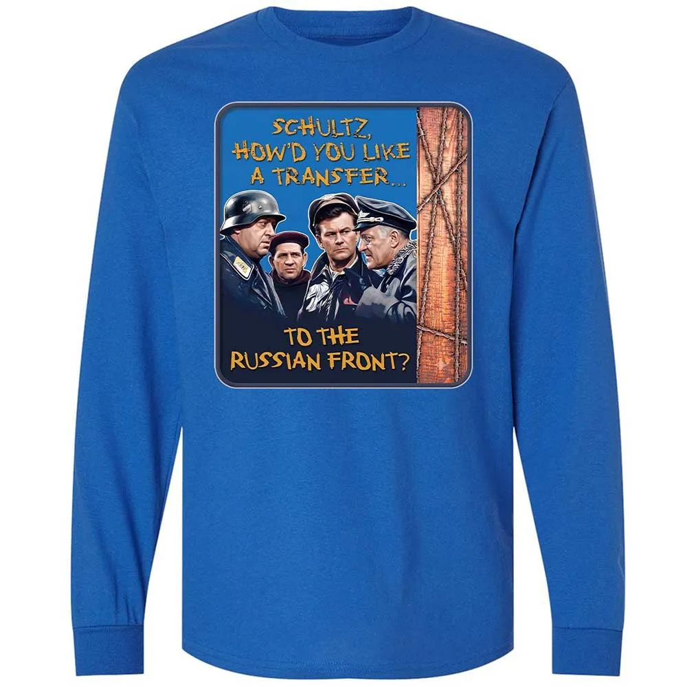 Long Sleeve T-Shirt - ZGD2YC6M - Royal - 7