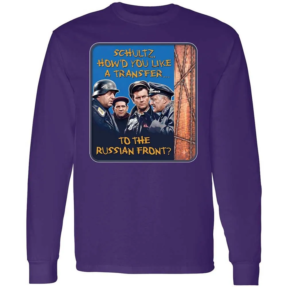 Long Sleeve T-Shirt - ZGD2YC6M - Purple - 9