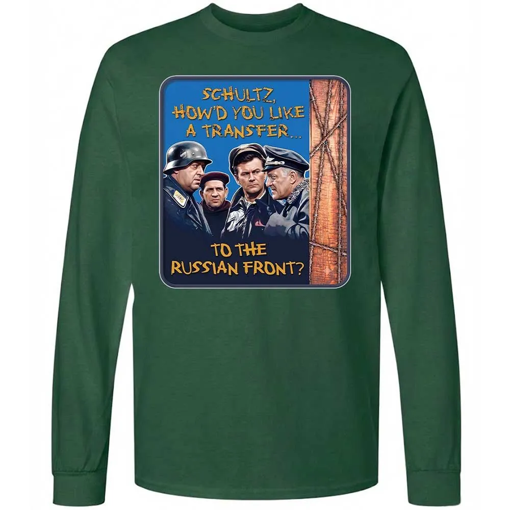 Long Sleeve T-Shirt - ZGD2YC6M - Forest Green - 14