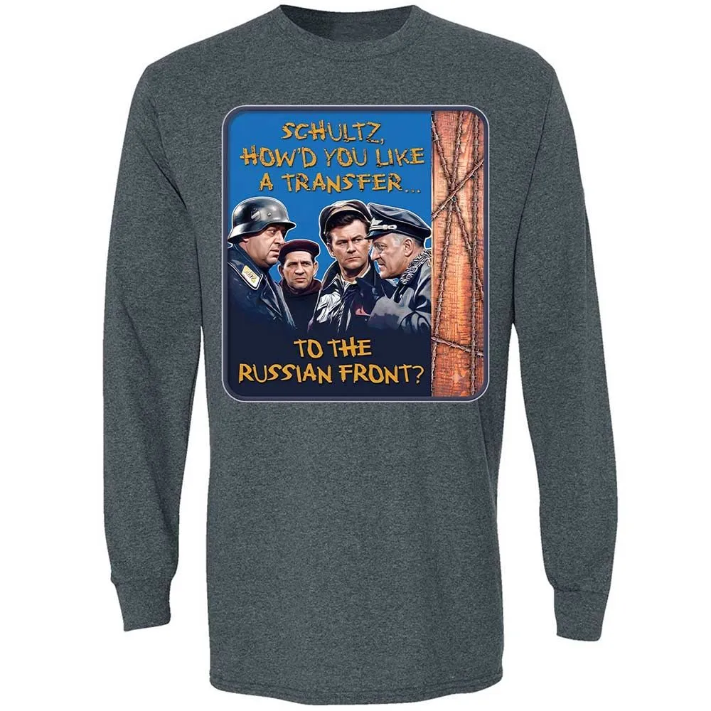 Long Sleeve T-Shirt - ZGD2YC6M - Dark Heather - 15