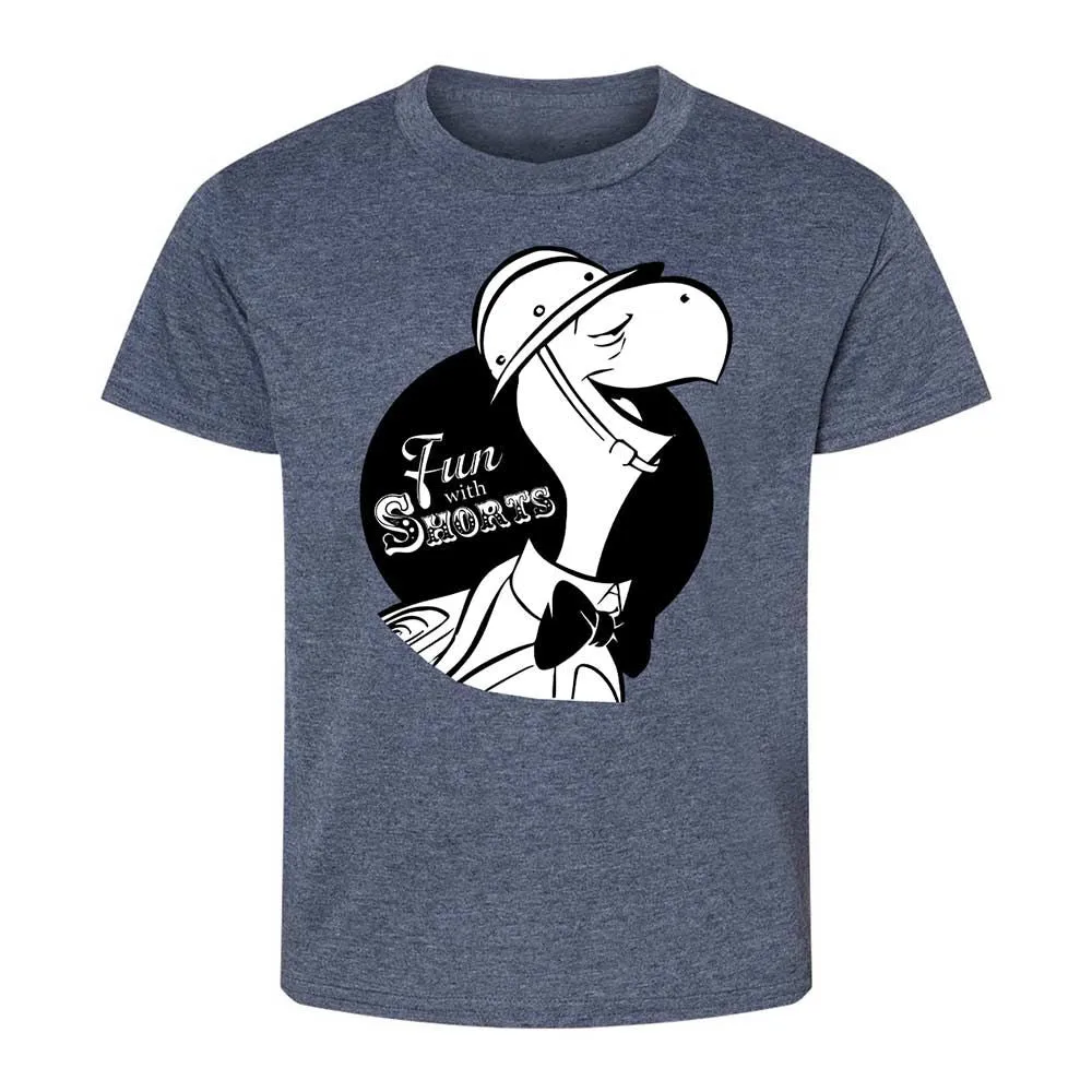 Kids T-Shirt - HN656KCN - Heather Navy - 15