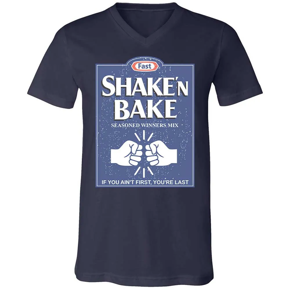 Unisex V-Neck T-Shirt - DD44RRWL - Navy - 12