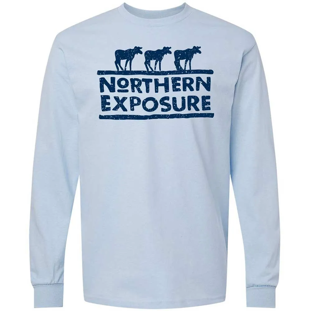 Long Sleeve T-Shirt - 8ST8V4GZ - Light Blue - 4