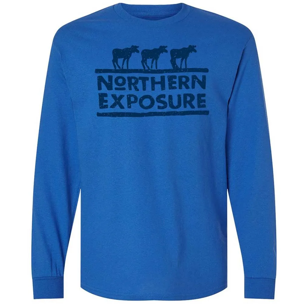Long Sleeve T-Shirt - 8ST8V4GZ - Royal - 7