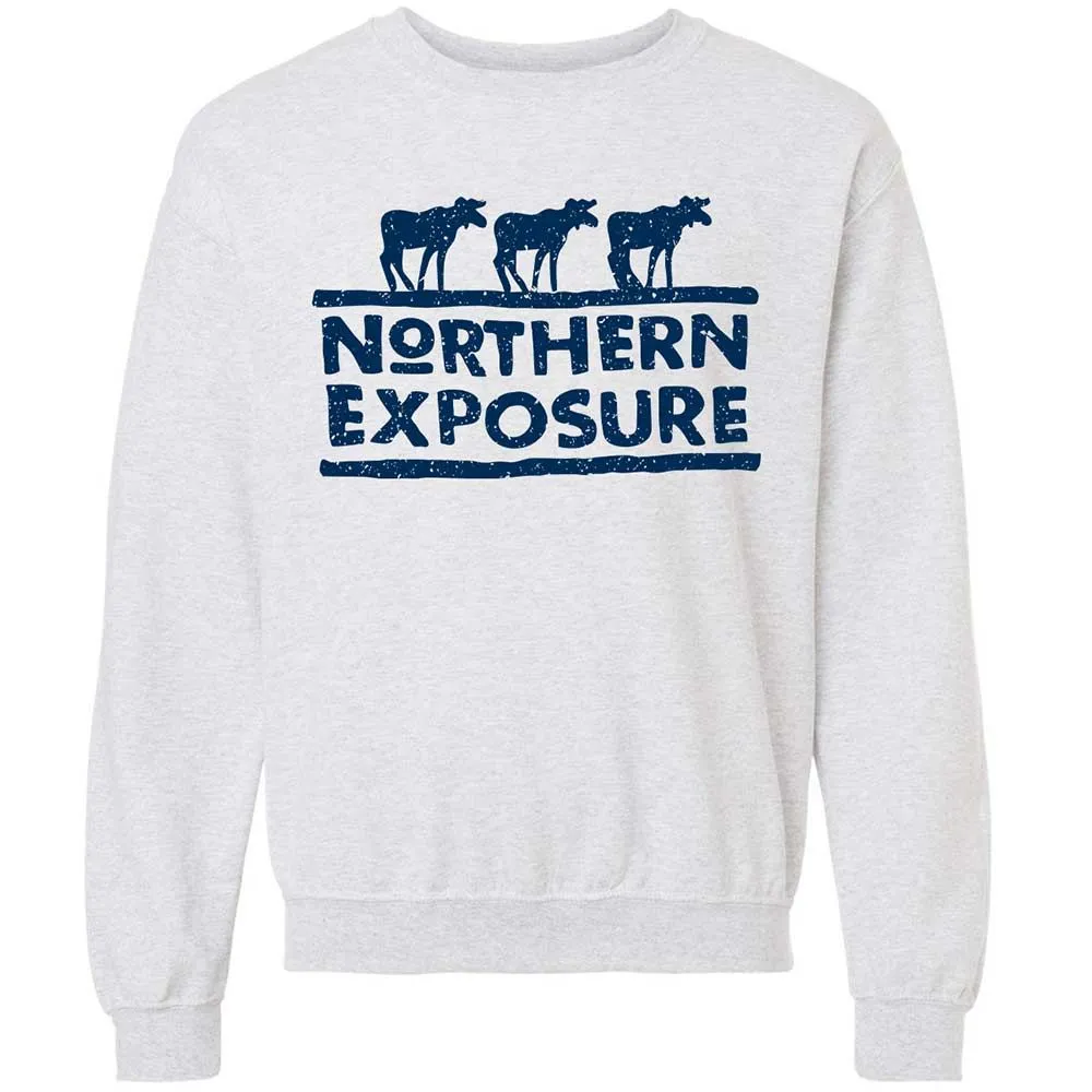 Classic Unisex Sweatshirt - M7QCWTPW - Ash - 2