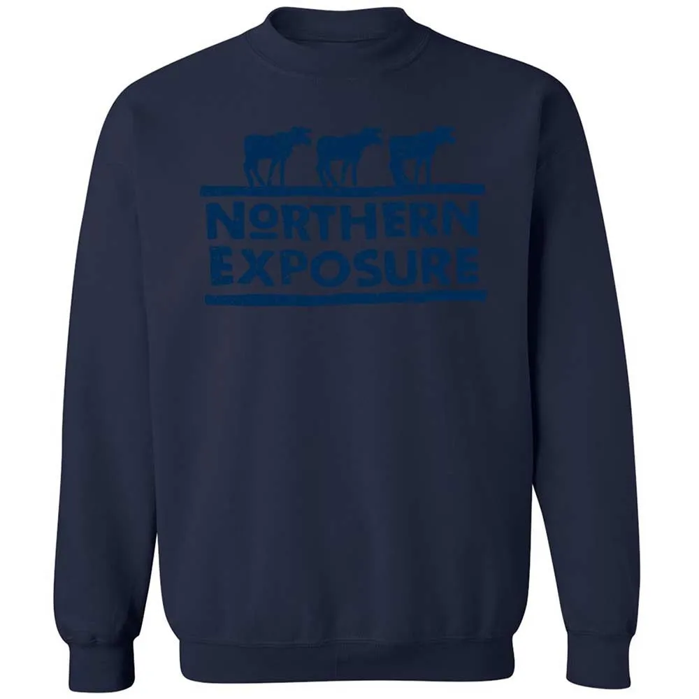 Classic Unisex Sweatshirt - M7QCWTPW - Navy - 15