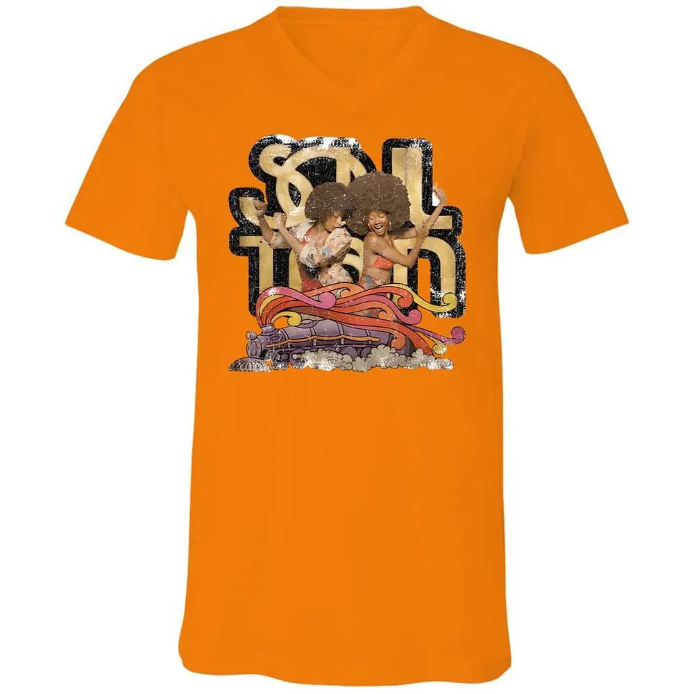 Retro Soul Train Dance Vibes - Orange - 7