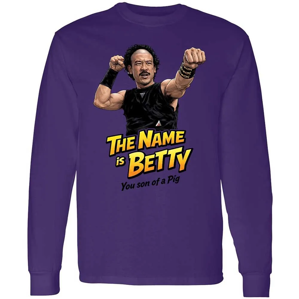 Long Sleeve T-Shirt - 8S21YK6Y - Purple - 9