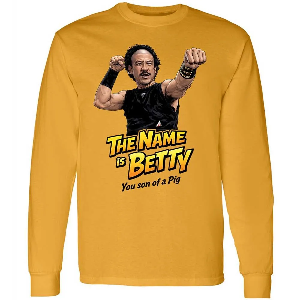 Long Sleeve T-Shirt - 8S21YK6Y - Gold - 10