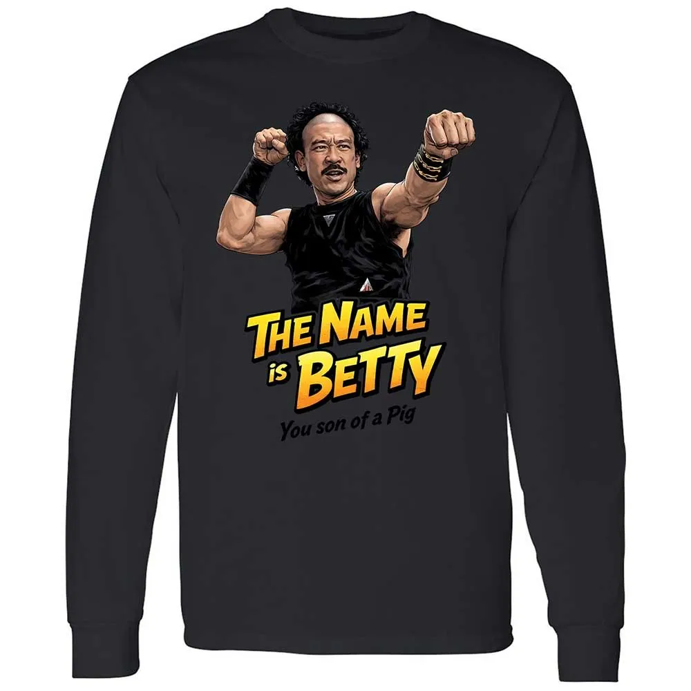 Long Sleeve T-Shirt - 8S21YK6Y - Black - 12