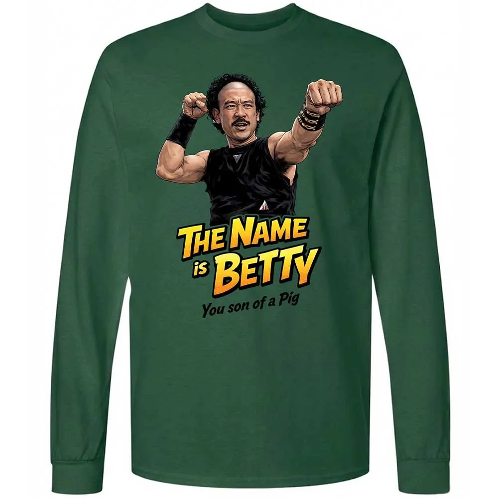 Long Sleeve T-Shirt - 8S21YK6Y - Forest Green - 14