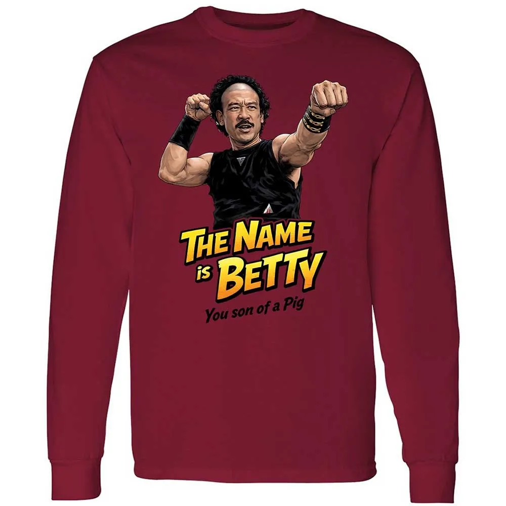 Long Sleeve T-Shirt - 8S21YK6Y - Cardinal Red - 17