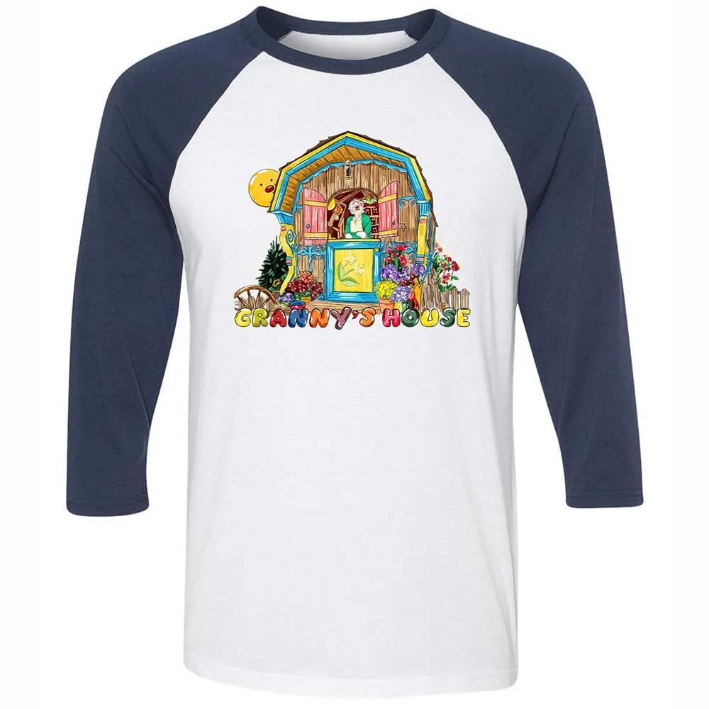 Granny Garbanzo Gardening Sunshine - White/Navy - 8
