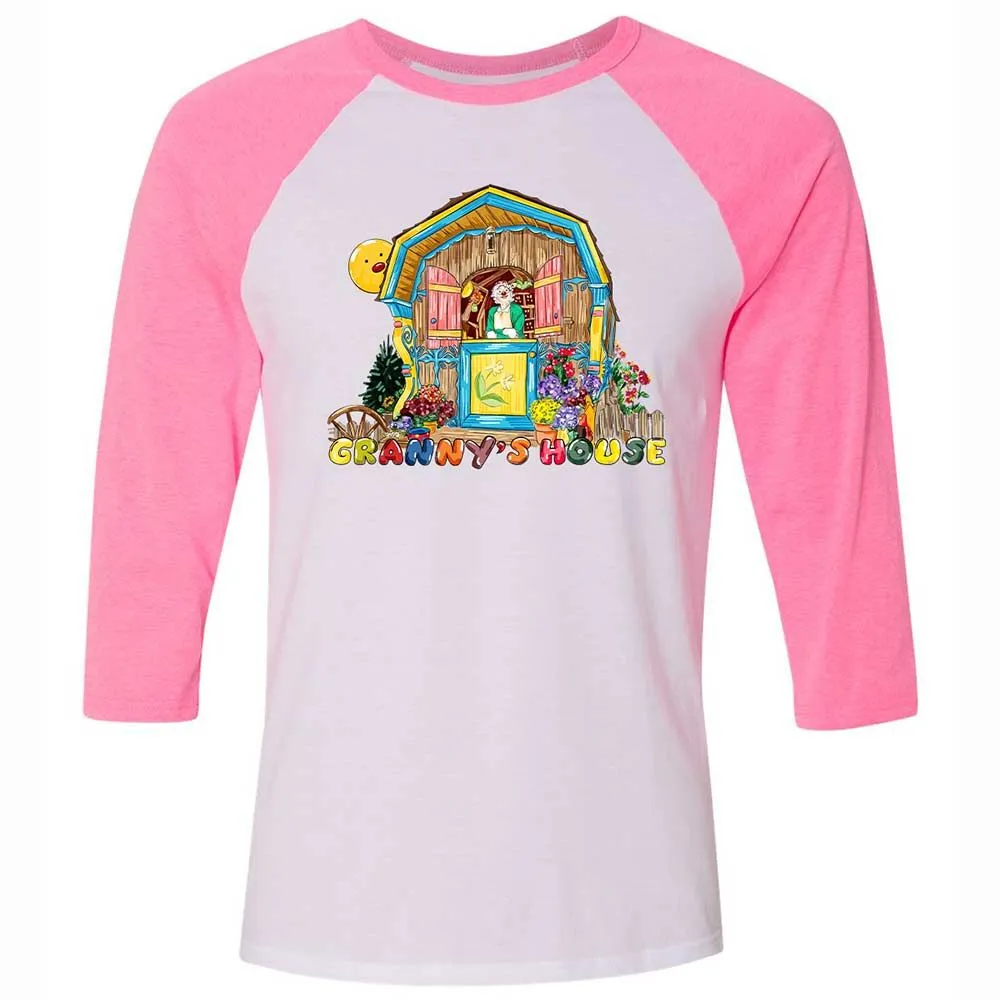 Granny Garbanzo Gardening Sunshine - White/Neon Pink - 12