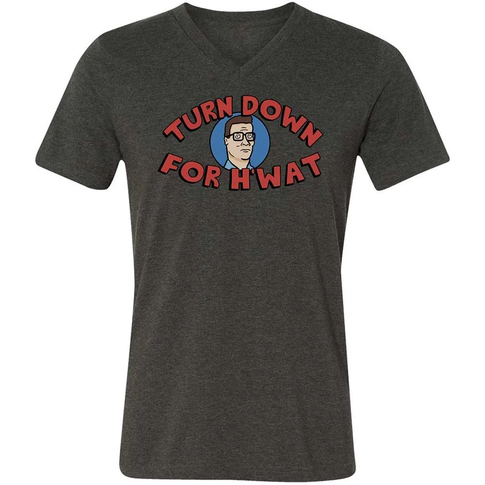 Turn Down For H'wat - Dark Grey Heather - 8