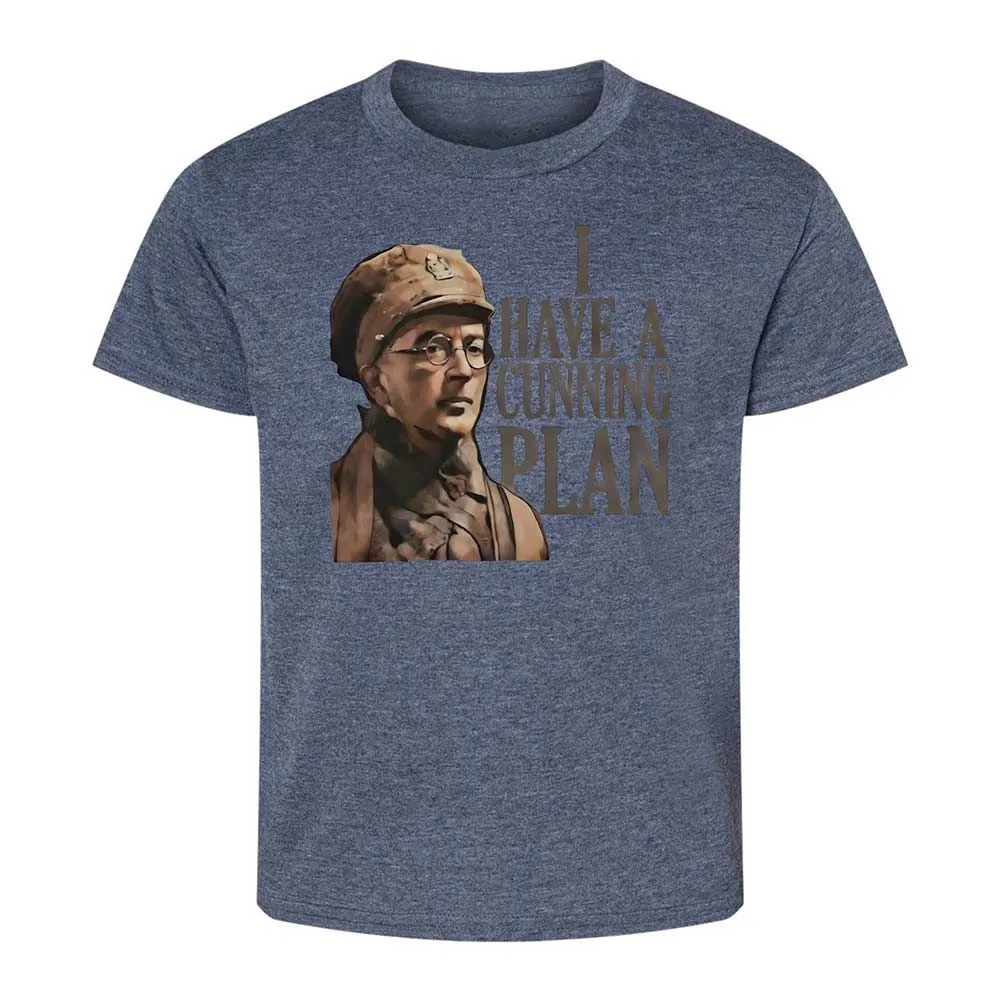 I Have A Cunning Plannn - Heather Navy - 15