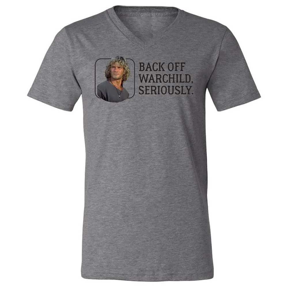 Unisex V-Neck T-Shirt - ZEWKMKDA - Deep Heather - 9
