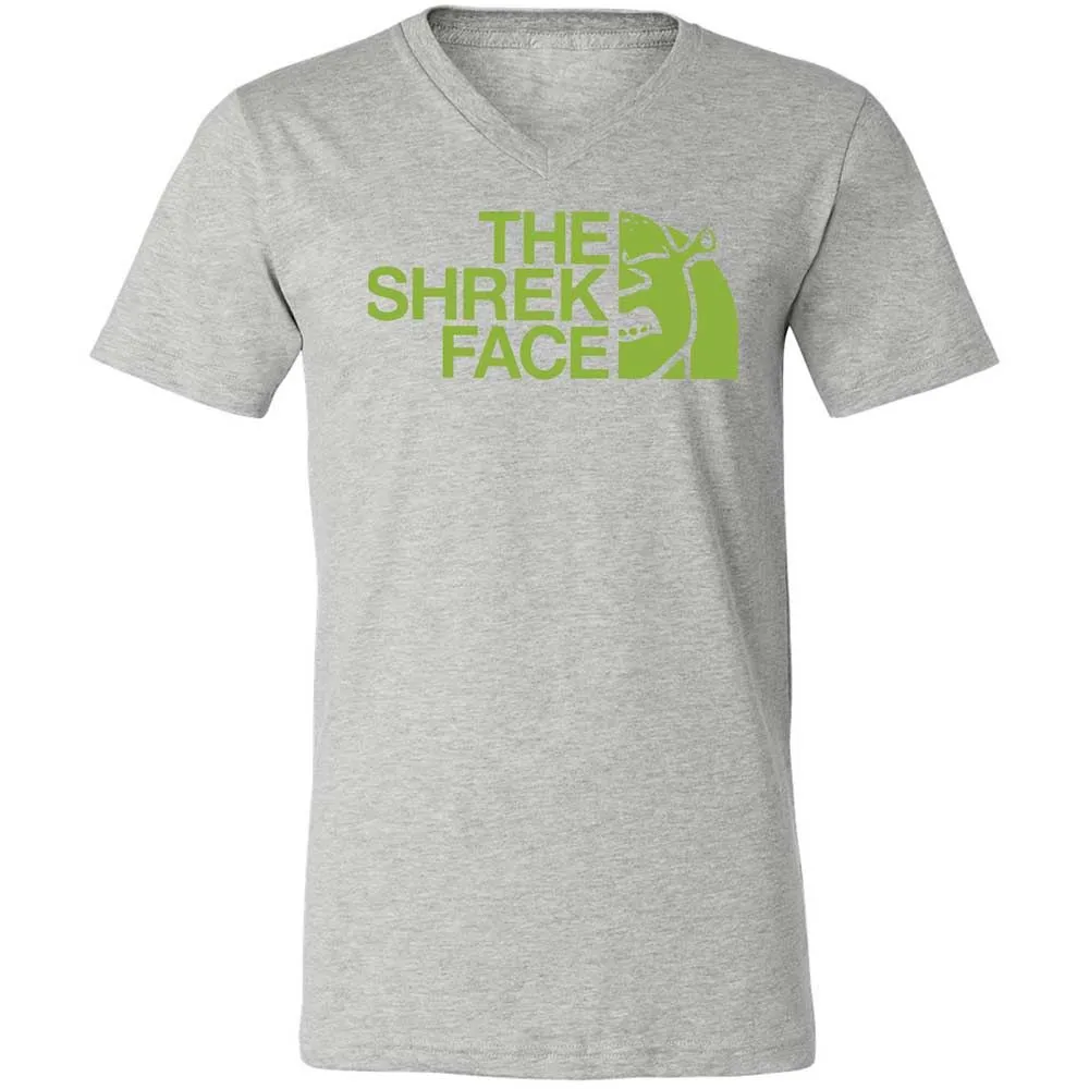 Unisex V-Neck T-Shirt - 4NDXKCHW - Athletic Heather - 2
