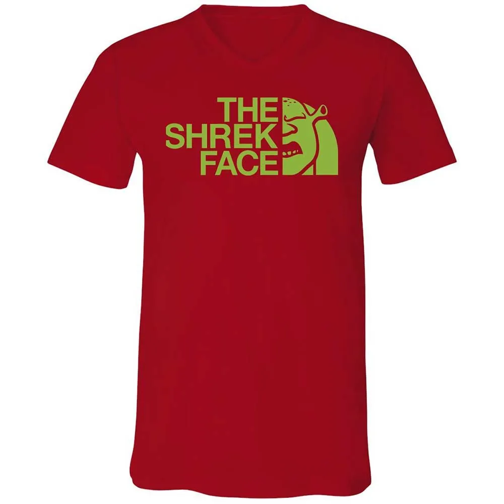 Unisex V-Neck T-Shirt - 4NDXKCHW - Red - 5