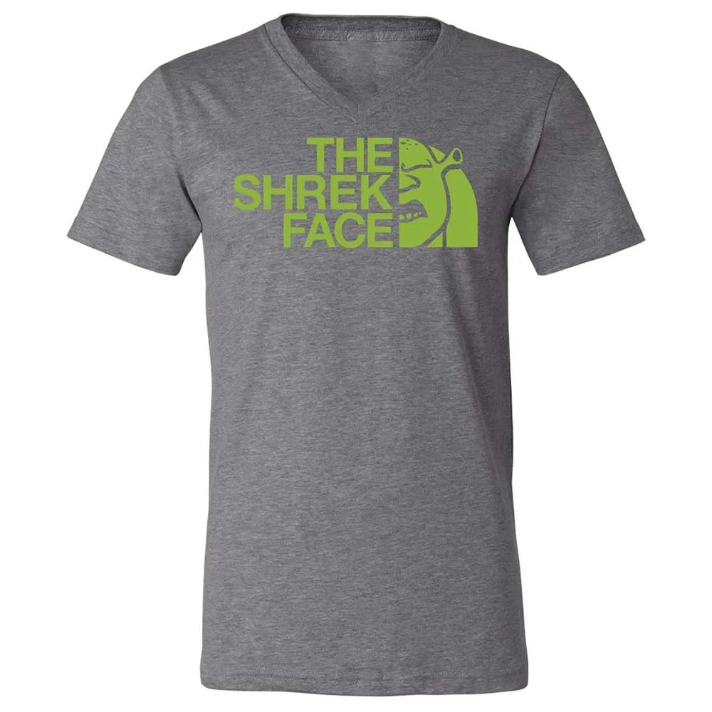 Unisex V-Neck T-Shirt - 4NDXKCHW - Deep Heather - 9