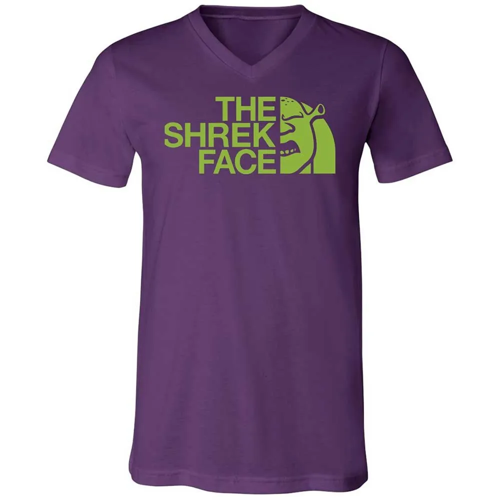 Unisex V-Neck T-Shirt - 4NDXKCHW - Team Purple - 10