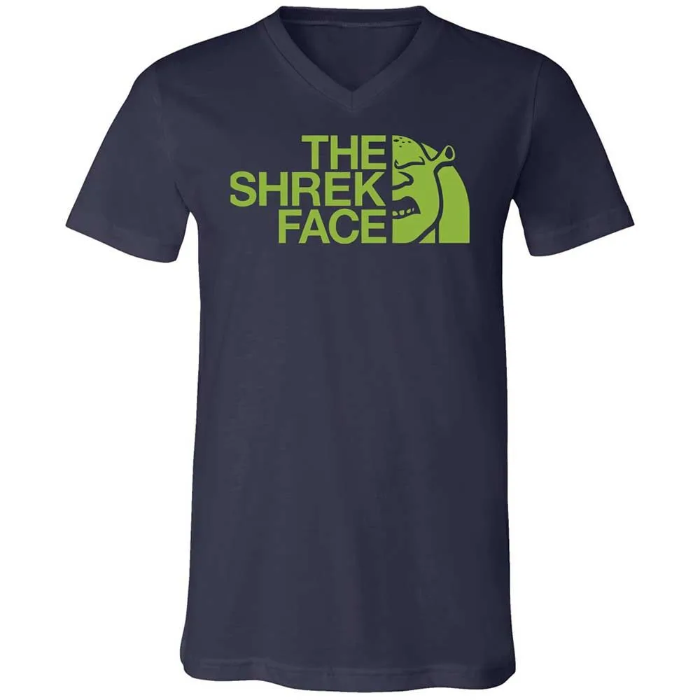 Unisex V-Neck T-Shirt - 4NDXKCHW - Navy - 12