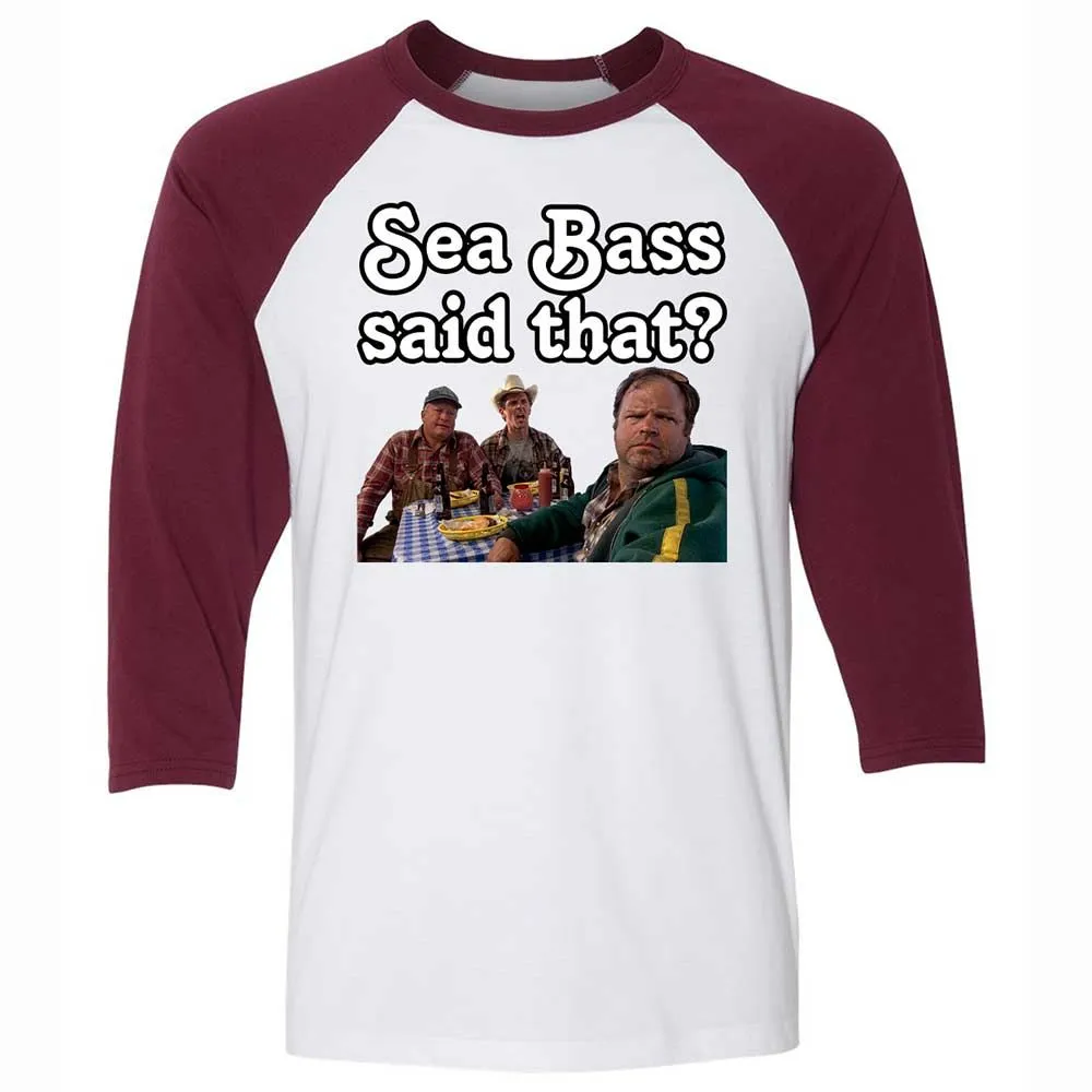 Unisex 3/4 Baseball Tee - 9Z2GY8GD - White/Maroon - 7