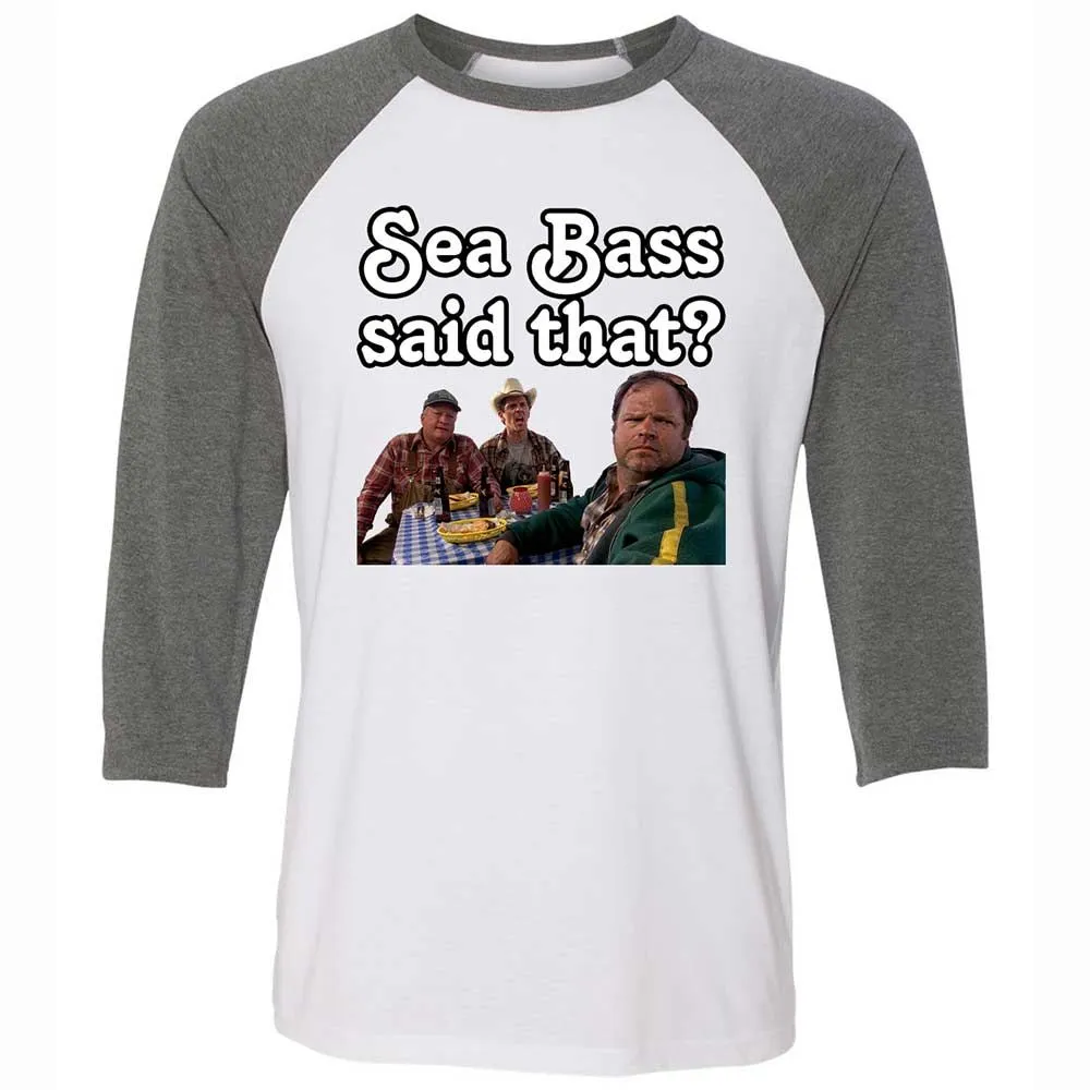 Unisex 3/4 Baseball Tee - 9Z2GY8GD - White/Deep Heather - 11