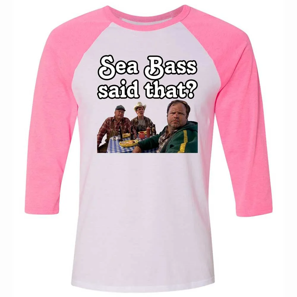Unisex 3/4 Baseball Tee - 9Z2GY8GD - White/Neon Pink - 12