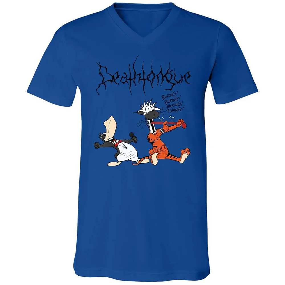 Unisex V-Neck T-Shirt - BV5STU4C - True Royal - 3
