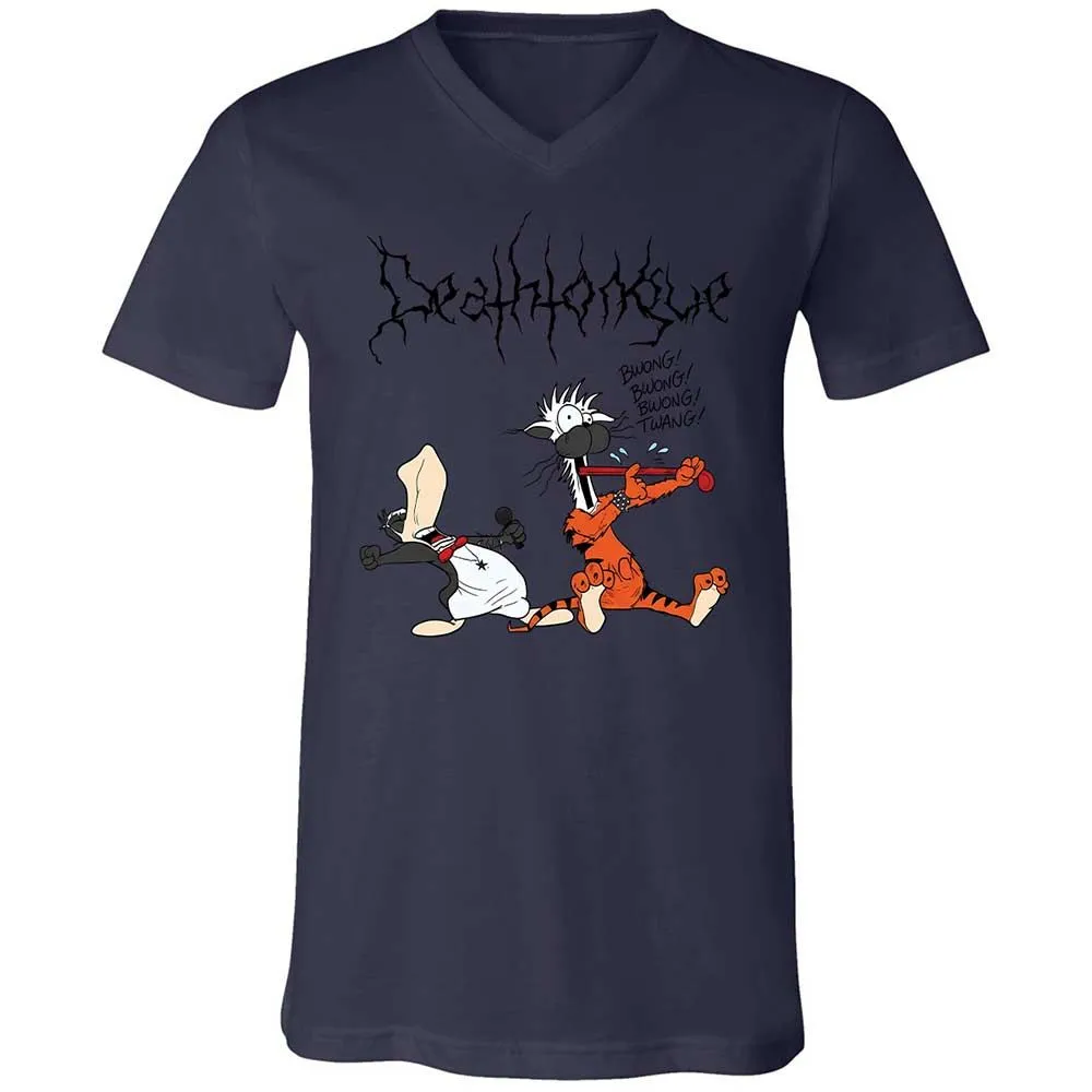 Unisex V-Neck T-Shirt - BV5STU4C - Navy - 12