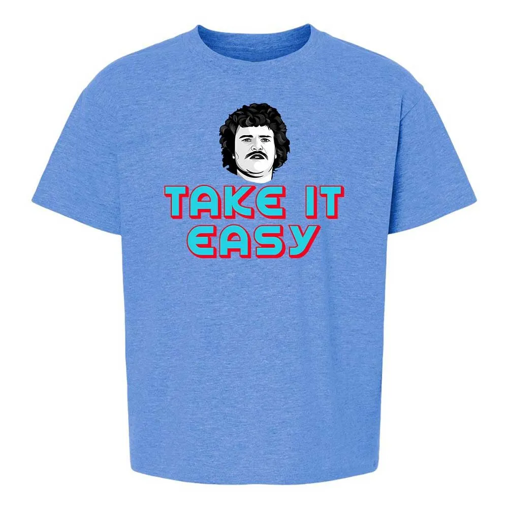 Kids T-Shirt - V8E4SUFU - Heather Royal - 14