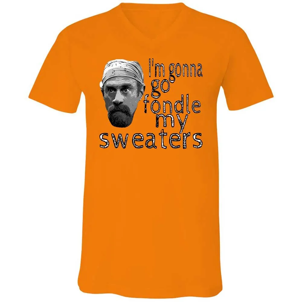 Fondle my sweaters - Orange - 7