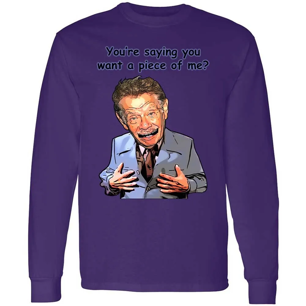 Long Sleeve T-Shirt - 68L8FYLT - Purple - 9