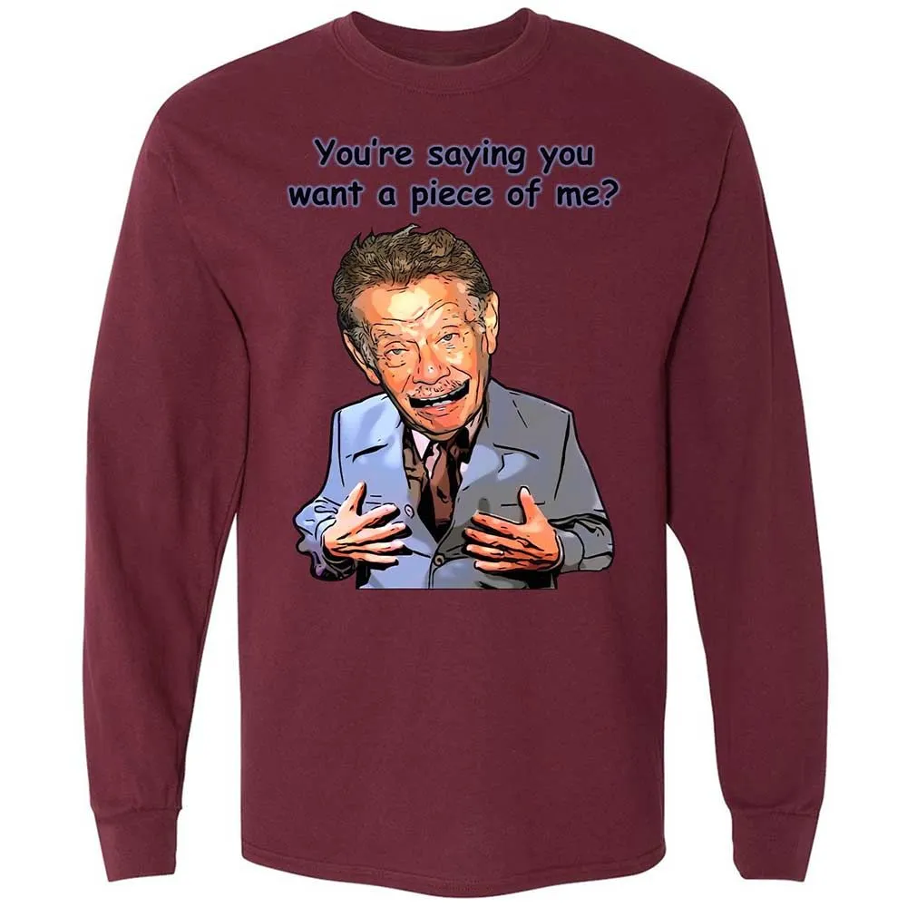 Long Sleeve T-Shirt - 68L8FYLT - Maroon - 16