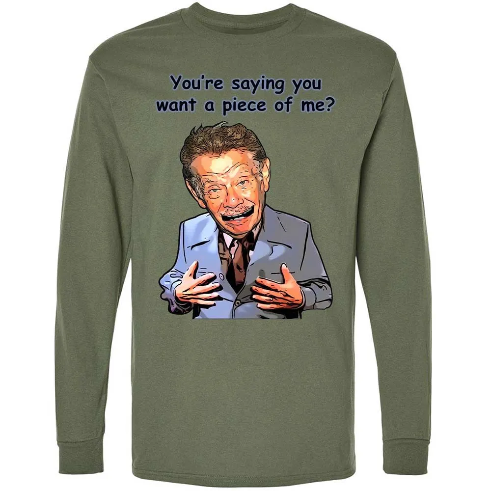 Long Sleeve T-Shirt - 68L8FYLT - Military Green - 19
