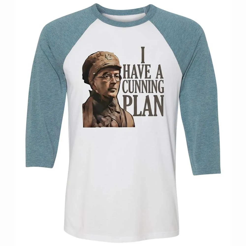 I Have A Cunning Plannn - White/Denim - 3
