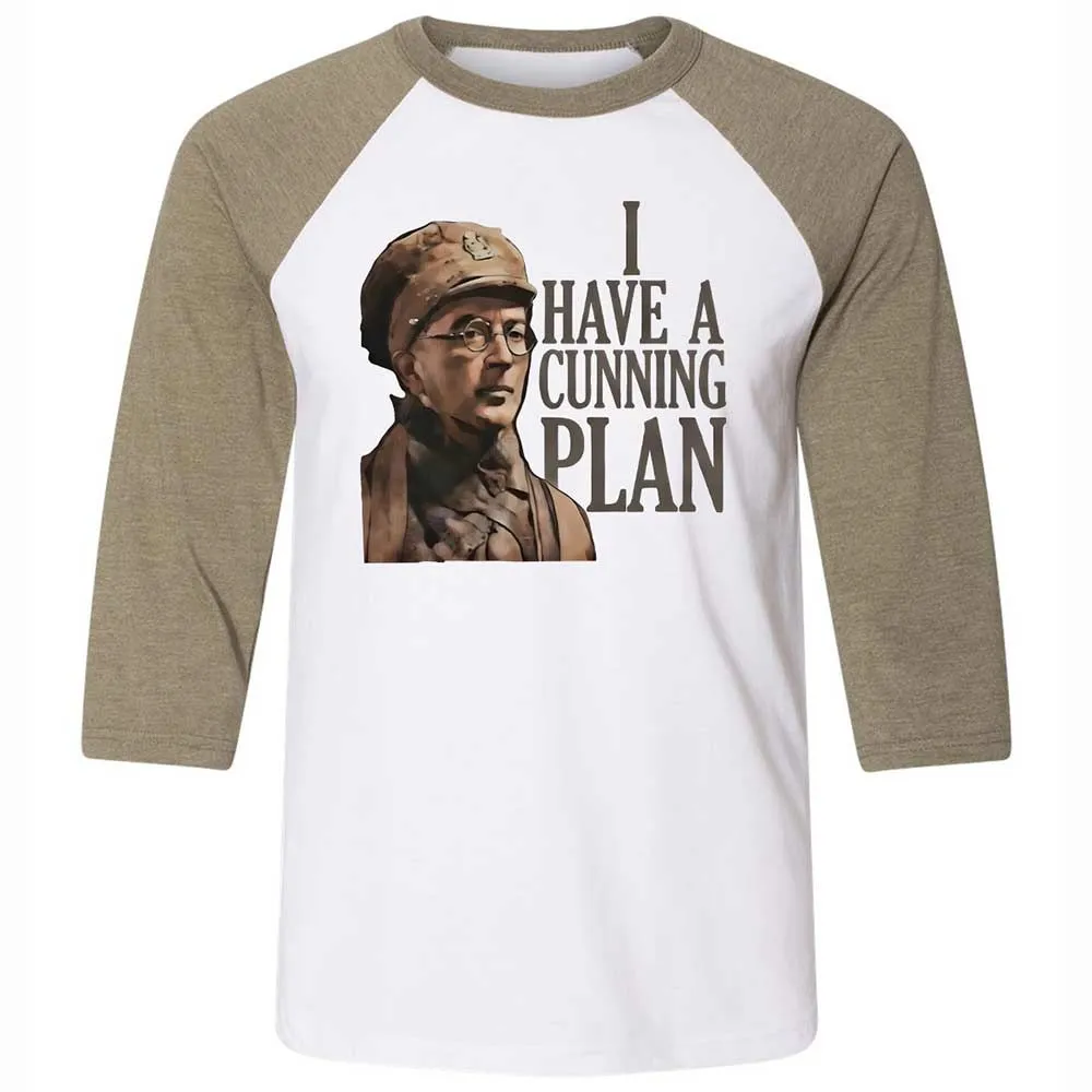 I Have A Cunning Plannn - White/Heather Olive - 4