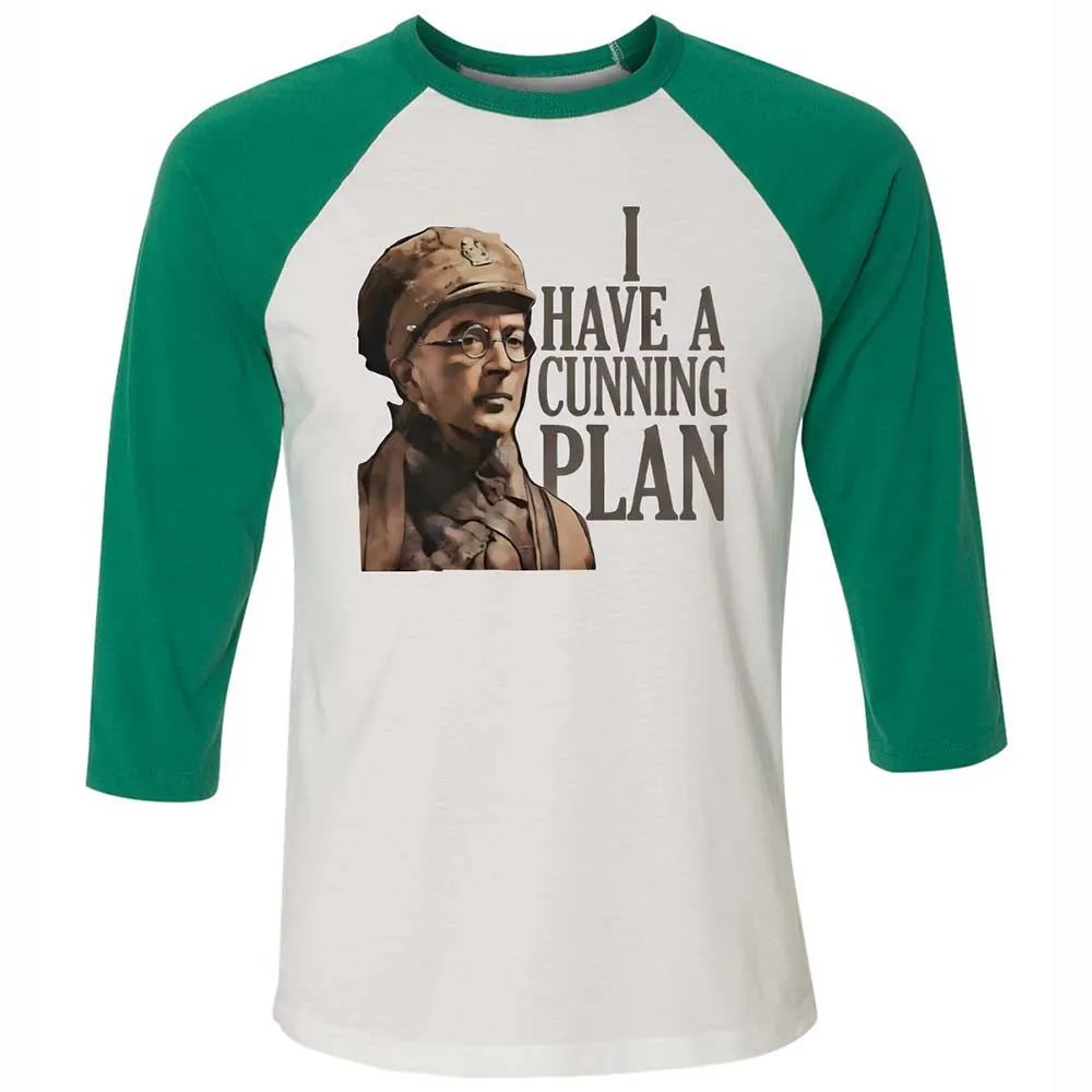 I Have A Cunning Plannn - White/Kelly - 6