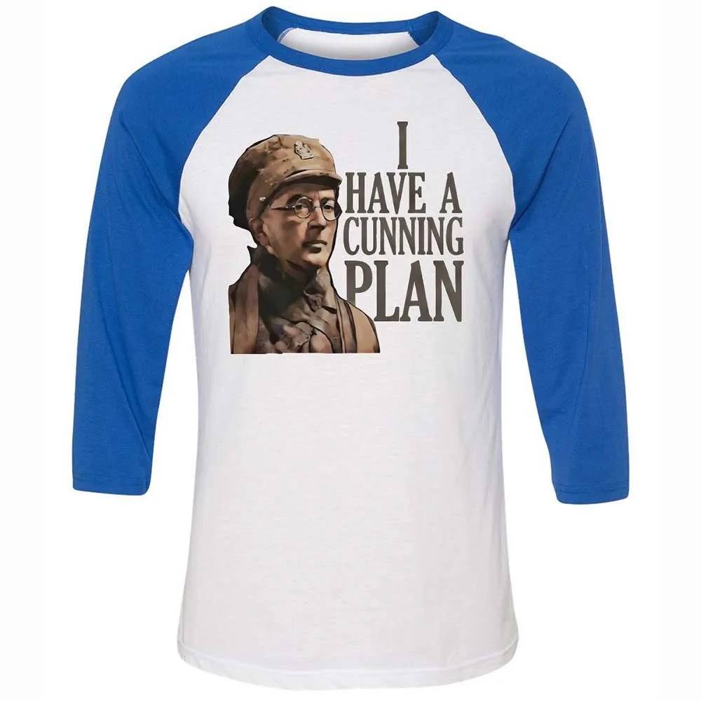 I Have A Cunning Plannn - White/True Royal - 10