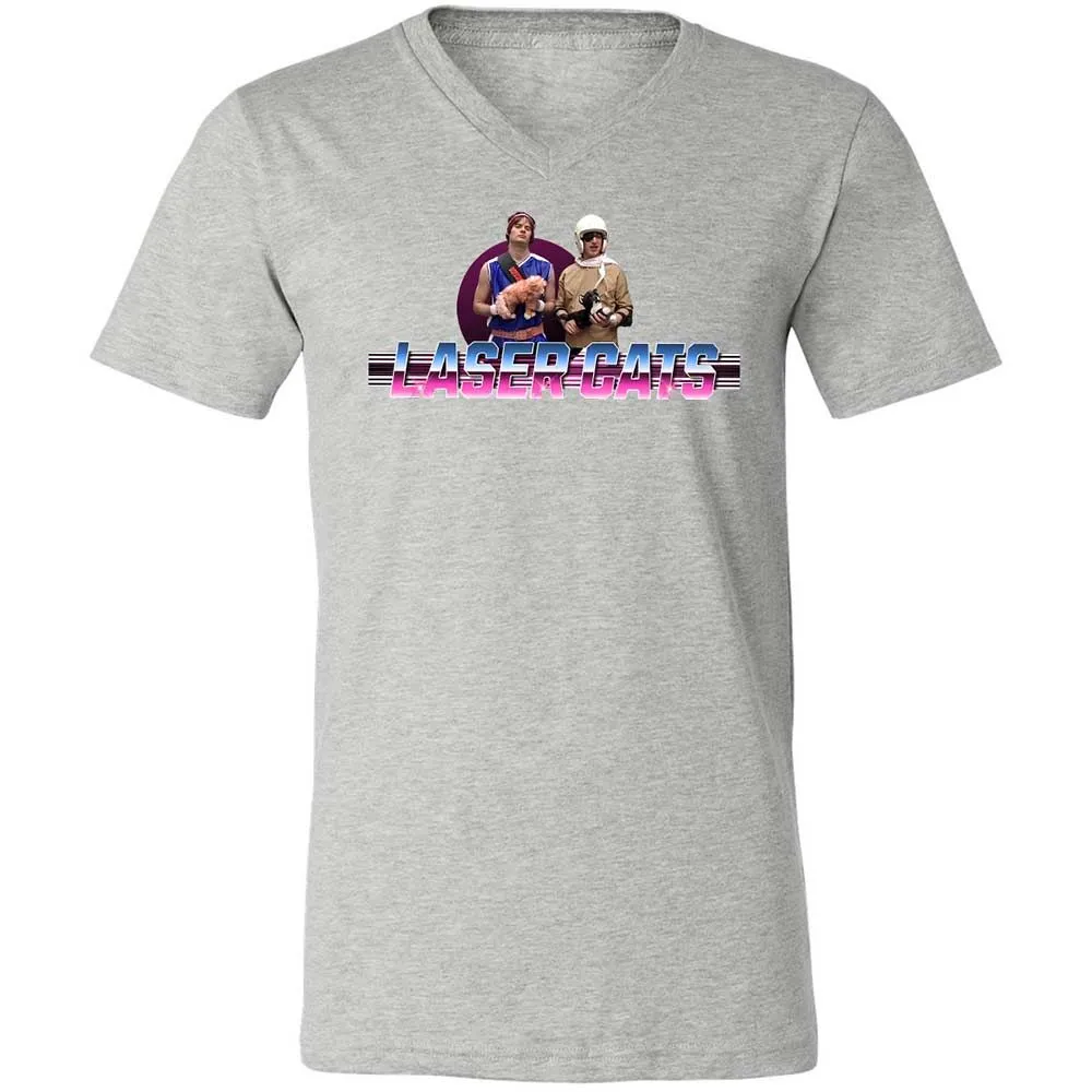 Laser Cats - Athletic Heather - 2